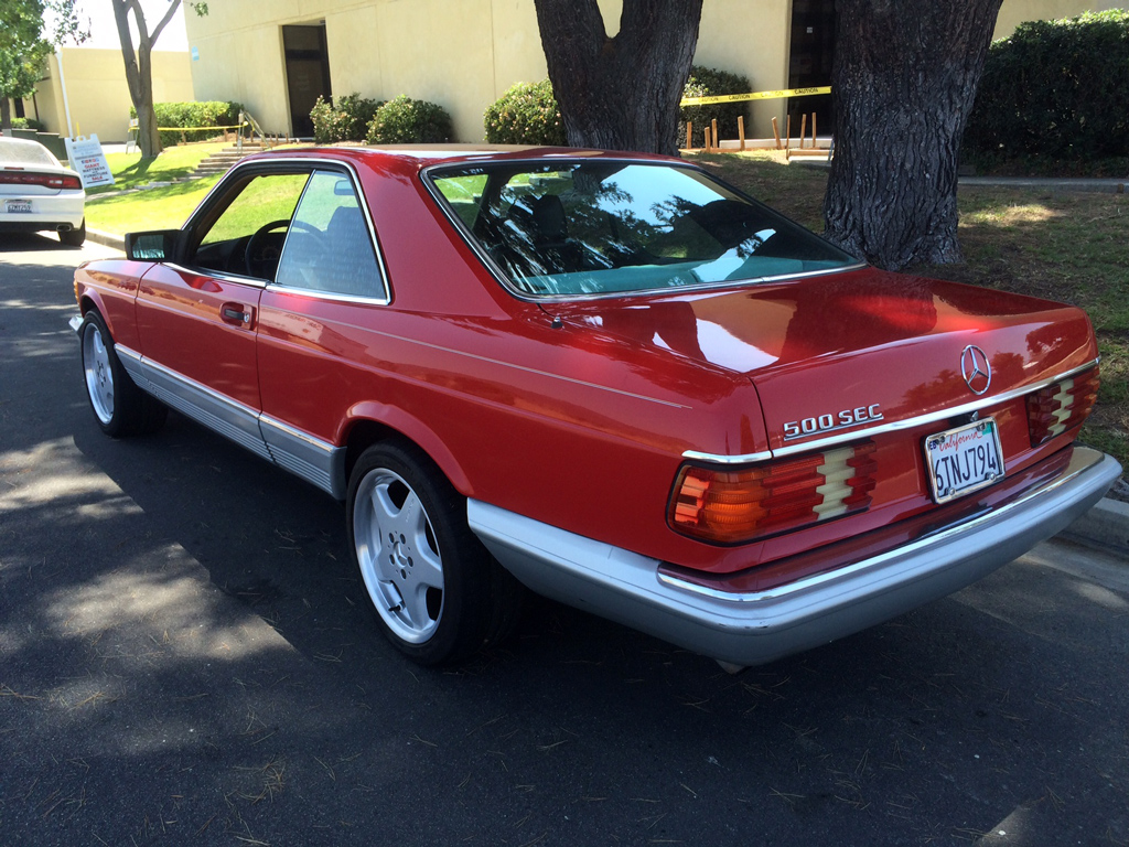 1984 Mercedes 500 SEC