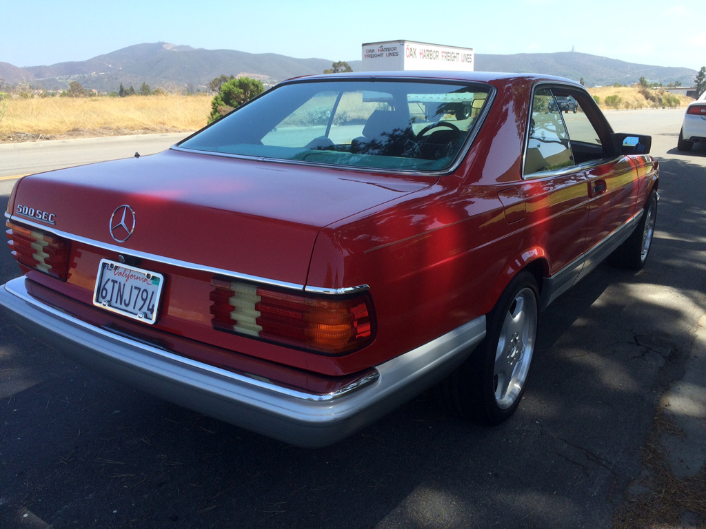 1984 Mercedes 500 SEC