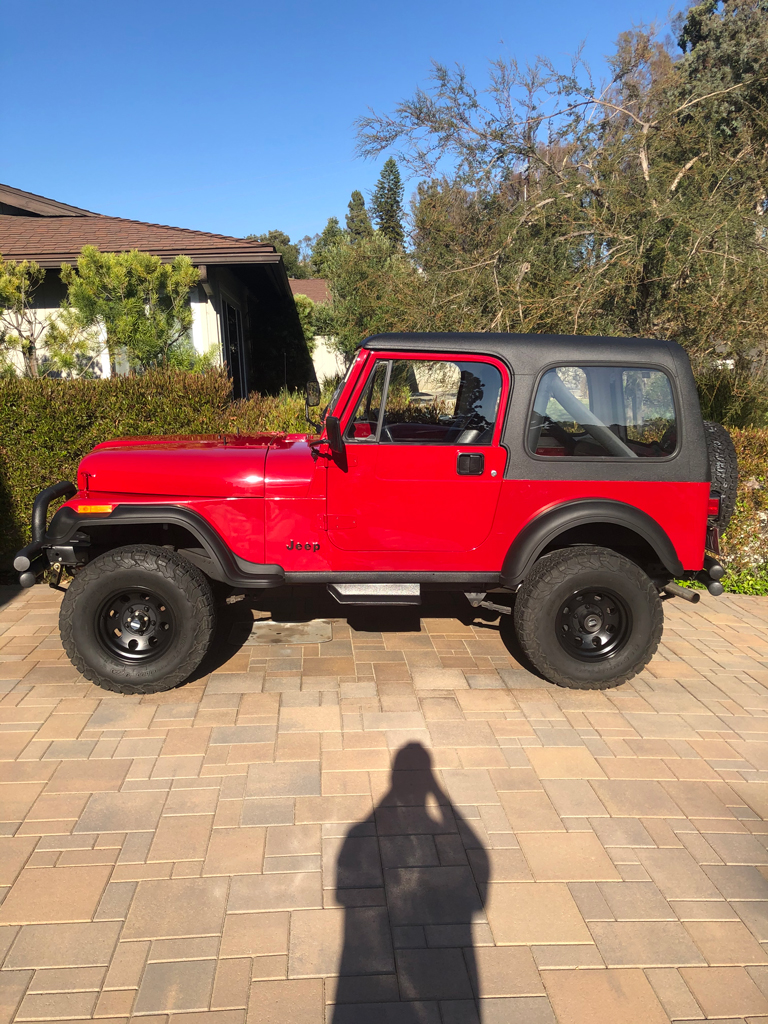 1986 Jeep CJ-7 SOLD