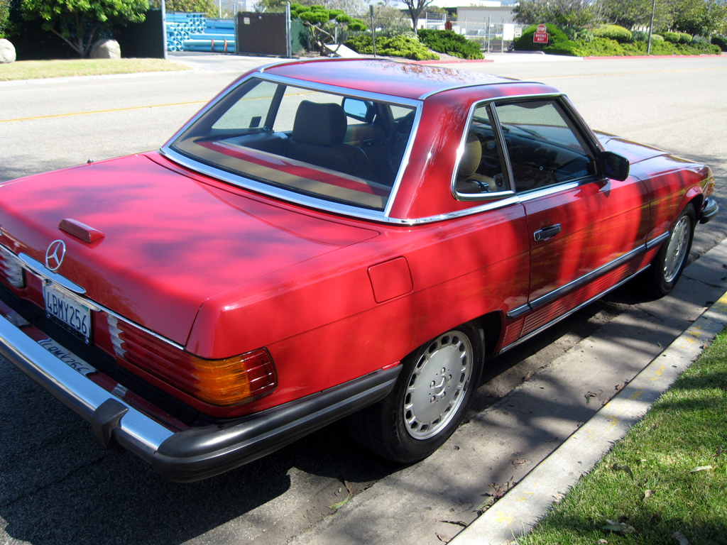 1989 Mercedes 560SL Convertible-SOLD