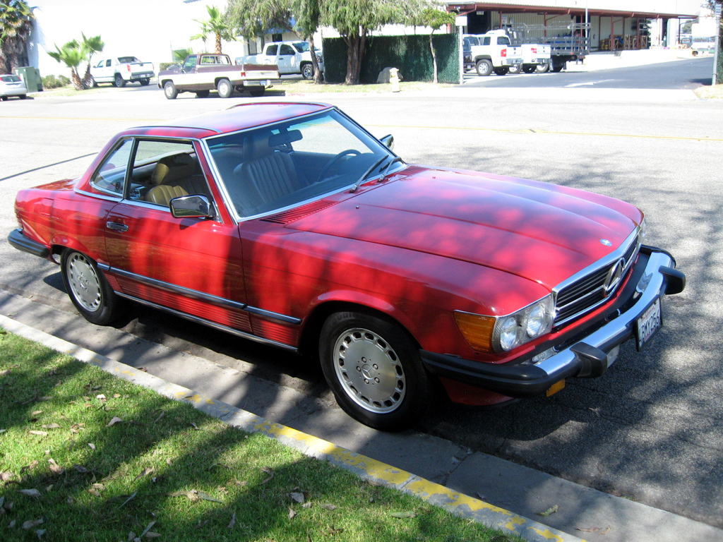 1989 Mercedes 560SL Convertible-SOLD