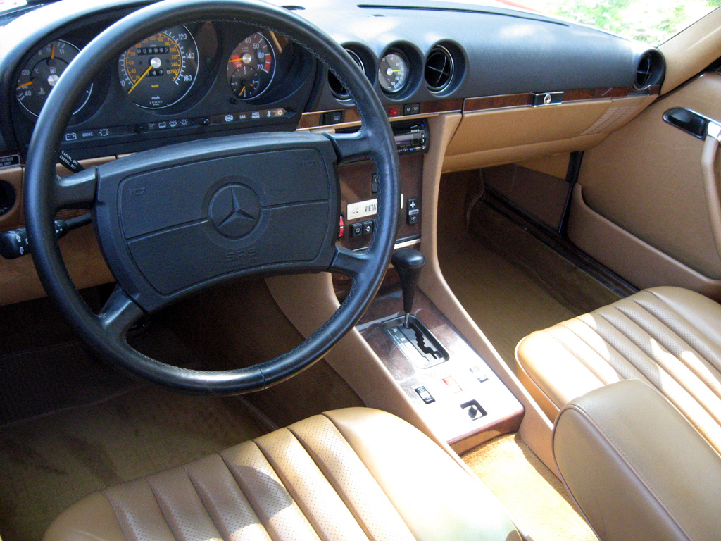 1989 Mercedes 560SL Convertible-SOLD