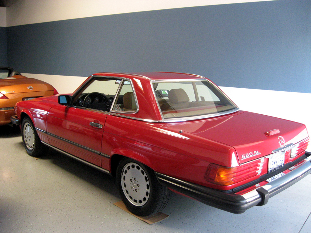 1989 Mercedes 560SL Convertible-SOLD
