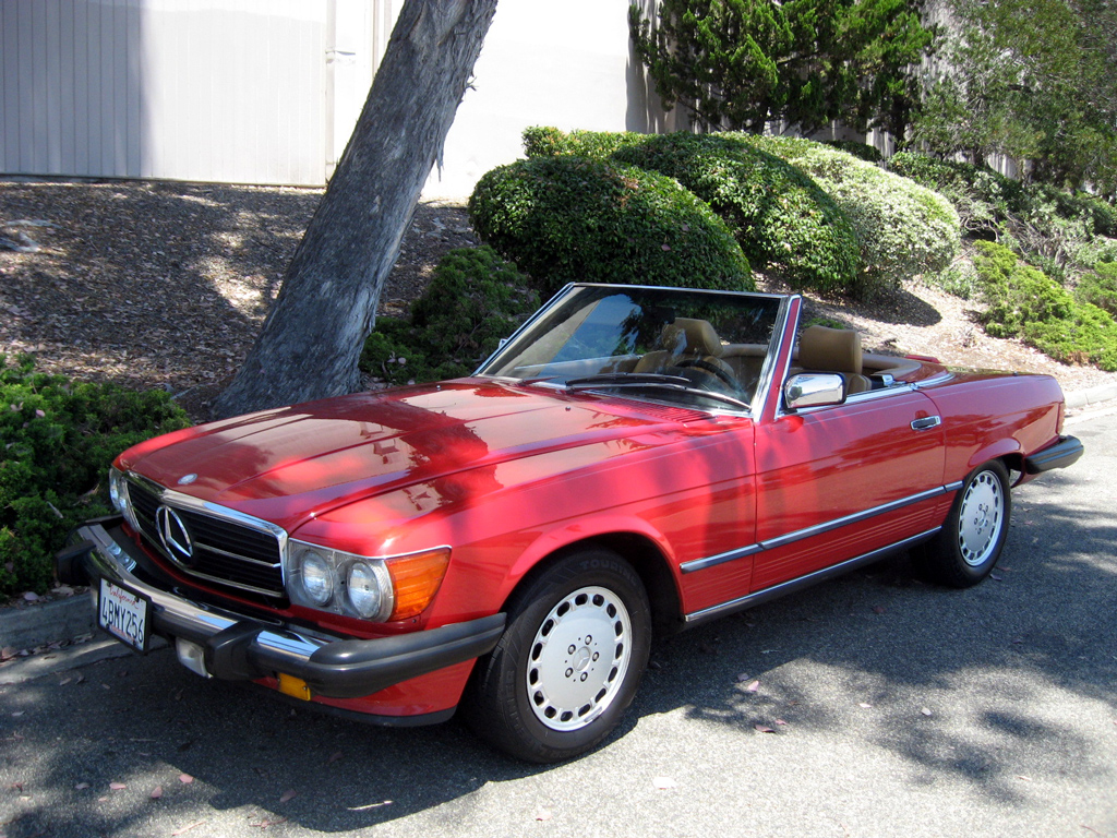 1989 Mercedes 560SL Convertible-SOLD