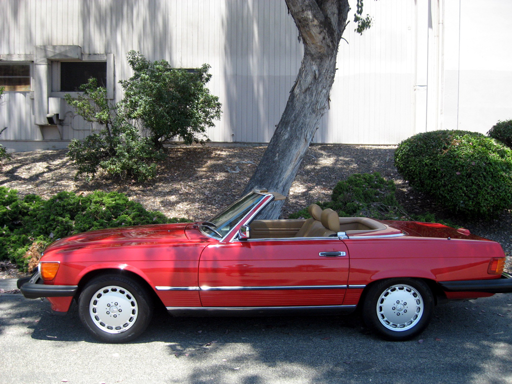 1989 Mercedes 560SL Convertible-SOLD
