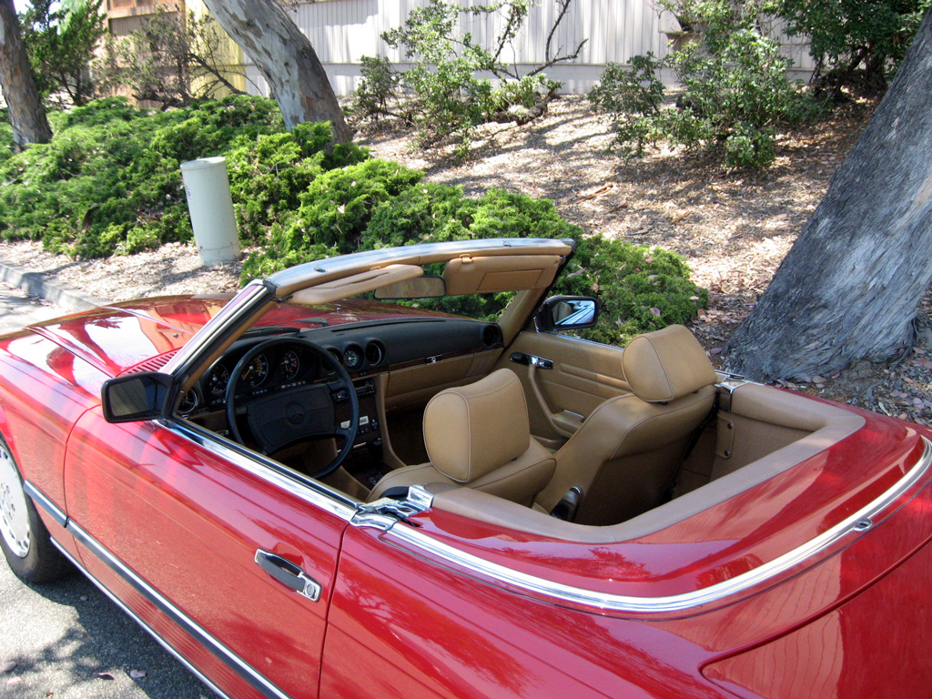 1989 Mercedes 560SL Convertible-SOLD
