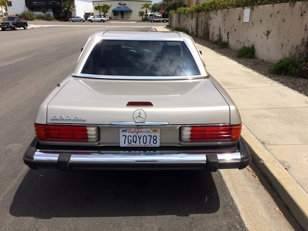 1989 Mercedes 560SL SOLD