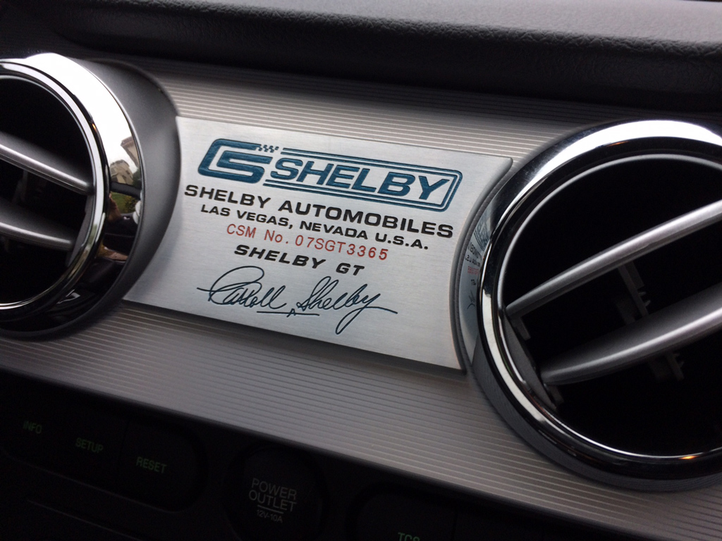 2007 Ford Mustang Shelby GT-SOLD