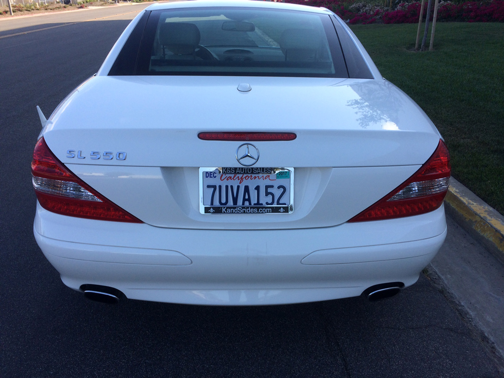 2008 Mercedes SL550
